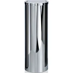 Decor Walther Badezimmer-Abfallbehälter 60 cm rund polierter Stahl