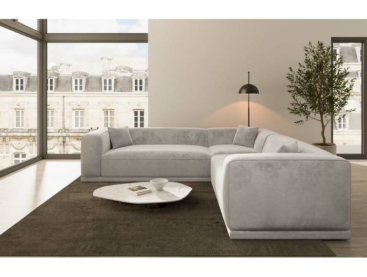 Stoff Ecksofa Merida L-Form