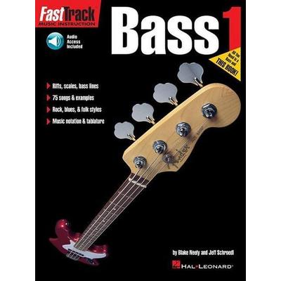 Fasttrack Bass Method - Book 1 (Book/Online Audio), Taschenbuch von Jeff Schroedl,Blake Neely, Hal Leonard Corporation, 978-0-7935-7408-7