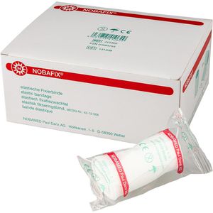 Nobamed Fixierbinden Nobafix in Folie, 20 Stück, einzeln verpackt, 4m x 6cm