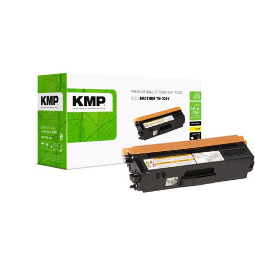 KMP B-T64 Toner yellow kompatibel mit Brother TN-326 Y