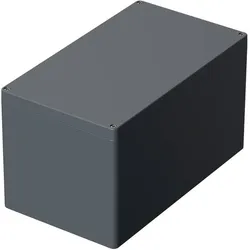 Rose Industrie-Gehäuse Silber-Grau (RAL 7001) Aluminium (Gehäuse), Elektronikzubehör + Gehäuse, Grau, Silber