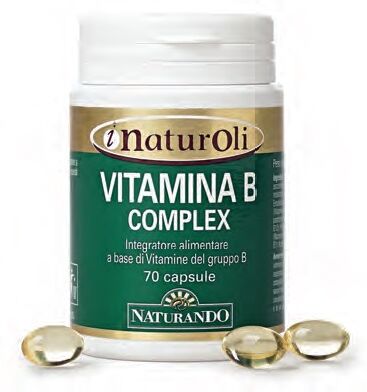 NATURANDO Srl Naturando Vitamina B Complex - Integratore di Vitamine del Gruppo B - 60 Compresse