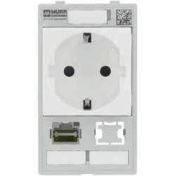 Murr Elektronik, Steckdosenleiste, MSDD Kombieinsatz 1x RJ45+ Datenausschnitt (1x, RJ45)