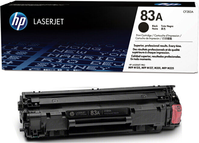 TONER HP LASERJET 83A PRETO