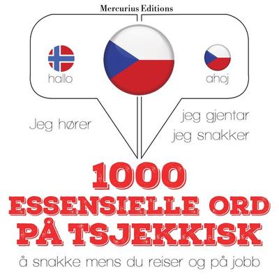 1000 essensielle ord på tsjekkisk - JM Gardner, Audio, 9782821124011