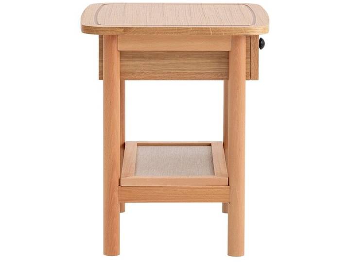 Nachttisch Uyumak natur Holzwerkstoff B 55 H 55 cm - Nachttisch