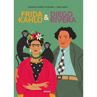 Frida Kahlo & Diego Rivera, Gebundene Ausgabe von Francesca Ferretti de Blonay, Midas Collection, 978-3-03876-252-2