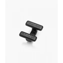 PIG & HEN - I-SHACKLE - Black / 4 MM