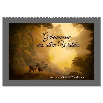 Geheimnisse des alten Waldes (Wandkalender 2027 DIN A2 quer), CALVENDO Monatskalender