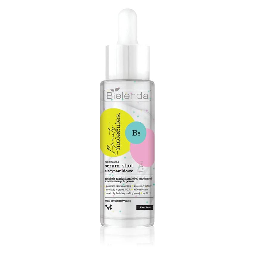 Bielenda Beauty Molecules.Molekularne Serum Shot niacynamidowe - do cery problematycznej 30ml (30 ml) (5902169051341)
