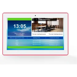 Allnet Meetingraum RGB LED Tablet 15 Zoll RK3576 Android 16 und NFC/RFID Farbe weiss (15", Weiss), Tablet, Weiss
