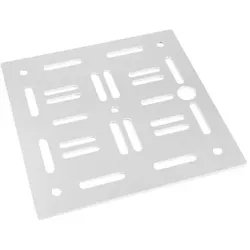 Alutruss Trussmontageplatte Aluminium 305x305x5mm, Montage Lichttechnik