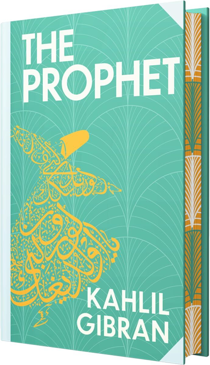 Wilco Publishing The Prophet by Kahlil Gibran - Sprayed Edge Premium Hardback - Classic Poetry & Philosophy - Timeless Gift Edition