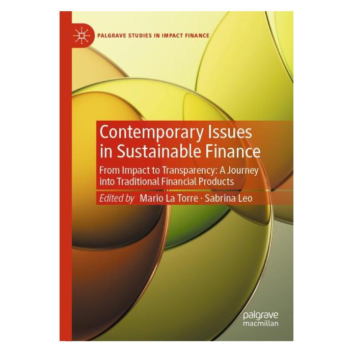 Springer Contemporary Issues in Sustainable Finance (Englisch, Hardcover, Mario La Torre, Sabrina Leo) (56560924)