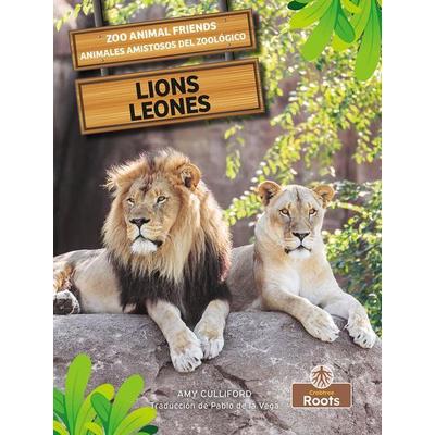 Leones (Lions) Bilingual Eng/Spa, Taschenbuch von Amy Culliford, Crabtree, 978-1-03-980303-9