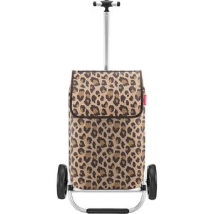 Reisenthel Einkaufstrolley Shopping Trolley, klappbar, leo macchiato , 45 Liter, bis 14 kg