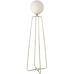 AC ANGEL CERDA Angel Cerdá  Stehleuchte aus goldenem Stahl 8047C