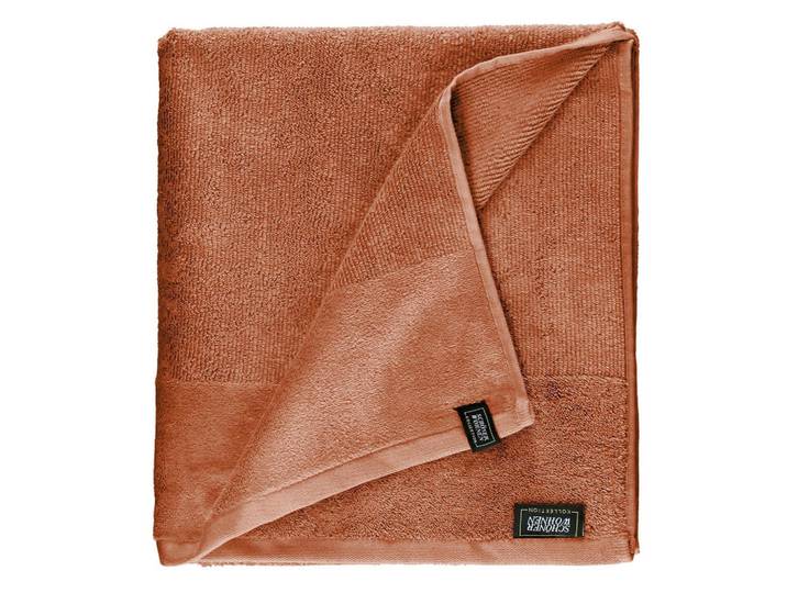 Schöner Wohnen Badetuch Sense, Rostfarben, 100x150 cm, Heimtextilien, Badtextilien, Badetücher
