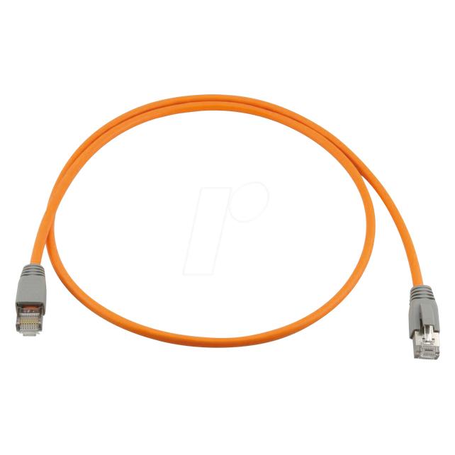 Wirewin Patchkabel Outdoor RJ-45 - RJ-45 Cat 6A, S/FTP, 2 m, Orange (S/FTP, CAT6a, 2 m) (PKW-I0-SF-K6A-PUR 2.0 OR)