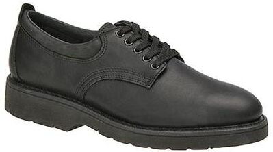Work America Men's Steel Toe Work Oxford Shoes - 7.5 Black Oxford D