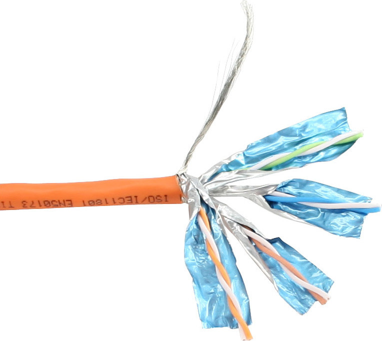 InLine 70550 Cat6 S/FTP Netwerkkabel, 50 meter, Oranje