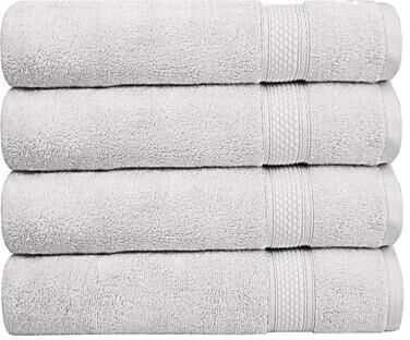 A1 Home Collections Bath Towel Set, 500 GSM Duet Technology 100% Ring Spun Cotton, Ultra Soft, Quick Dry