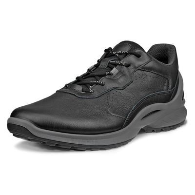 Schnürschuh ECCO "ECCO Biom Energi", Herren, Gr. 48, Textil, schwarz, Leder, Schuhe Schnürschuh, Halbschuh, Schnürschuh, Freizeitschuh in klassischer Optik