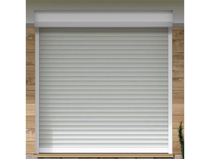 Rollladen 100x120cm nach Maß ALU, grau JAROLIFT Basic