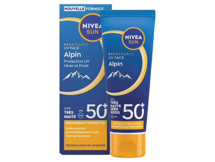 NIVEA SUN Crème solaire visage Alpin SPF 50 - 40 ml