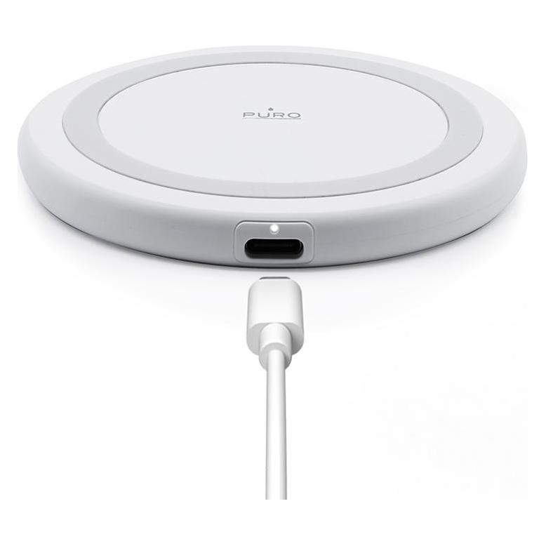 Puro 10W wireless charging base (10 W) (PUFCCSQI10W2WHI)