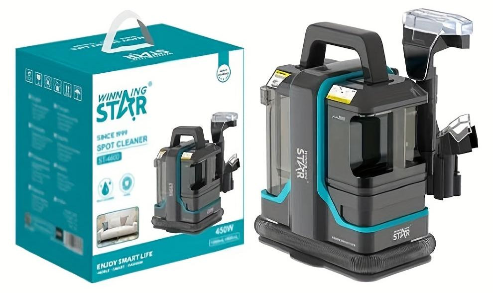 Selius Multi-functionele Reinigingsmachine – Stofzuiger, Tapijtreiniger en Meubelreiniger voor Auto en Huis