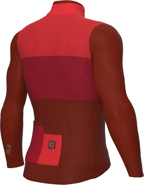 ALE' Giubbino invernale ciclismo  PR-S SFIDA rosso 2023