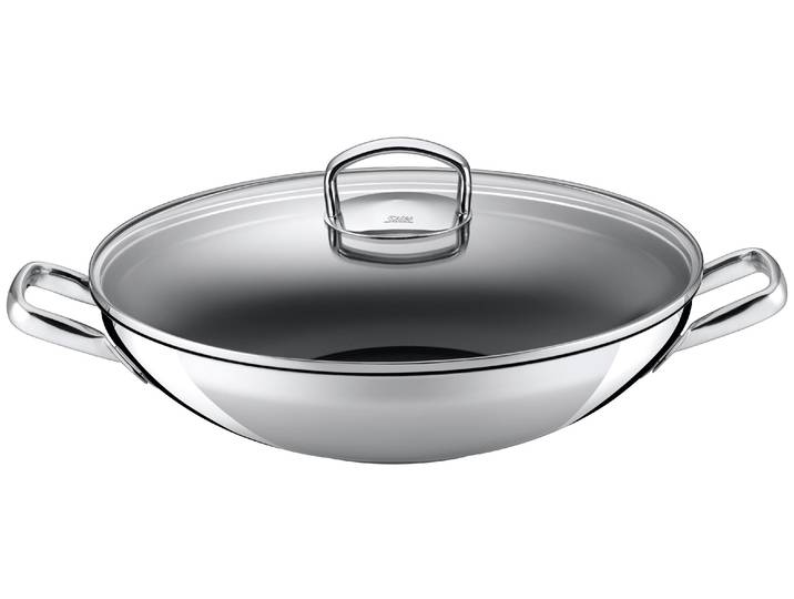 Wok SILIT Ø 36 Hongkong , silber (silberfarben), Pfannen, Wok