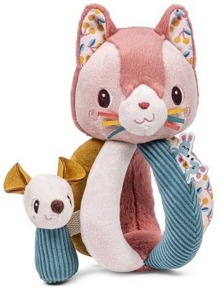 Hochet à poignées Jeanne le chat - Lilliputiens