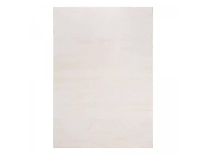 Tapis salon à l'aspect : shaggy, tapis de couleur crème 200x280