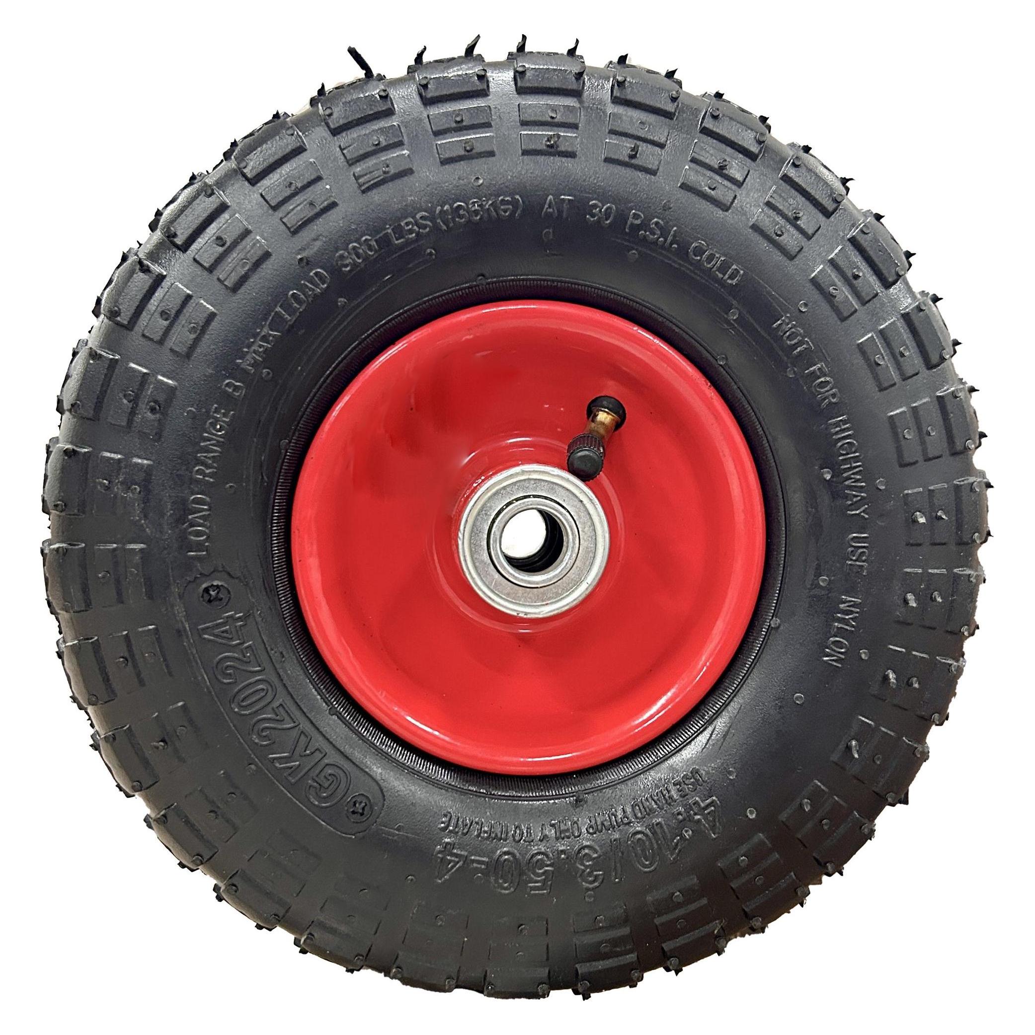 GEKO Aufblasbares Gummirad für Wagen, 260 x 81 mm (G71002)