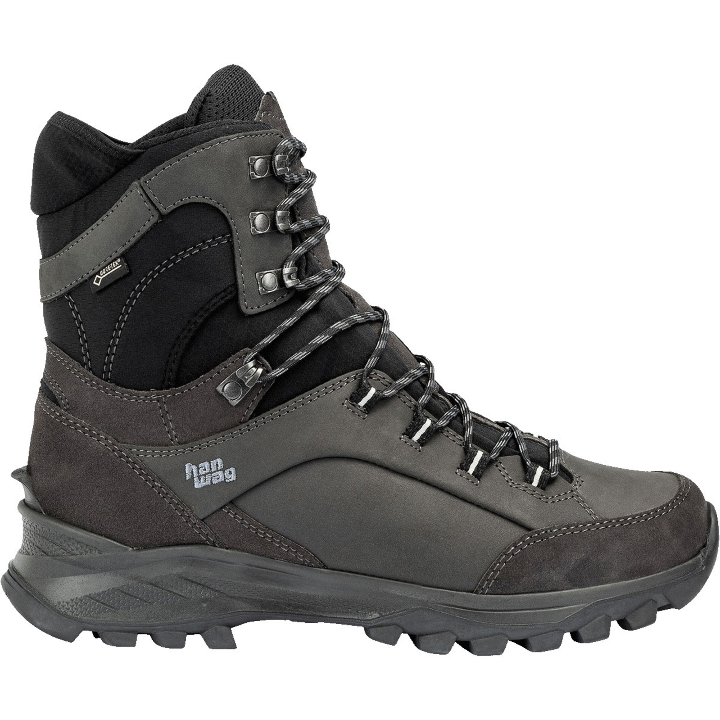 Hanwag Banks Snow GTX Herren Winterschuhe & Winterstiefel grau Größe 46 Trekking Wasserdicht