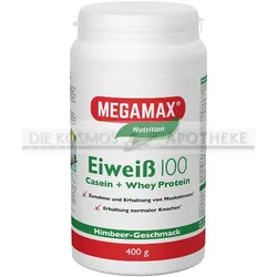 EIWEISS 100 Himbeer Quark Megamax Pulver 400 g