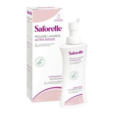 Saforelle Ultrazacht Wasschuim 250 ml Schaum