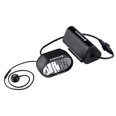 Supernova - B54 Pro Akku-Scheinwerfer Set - Fahrradlampe schwarz