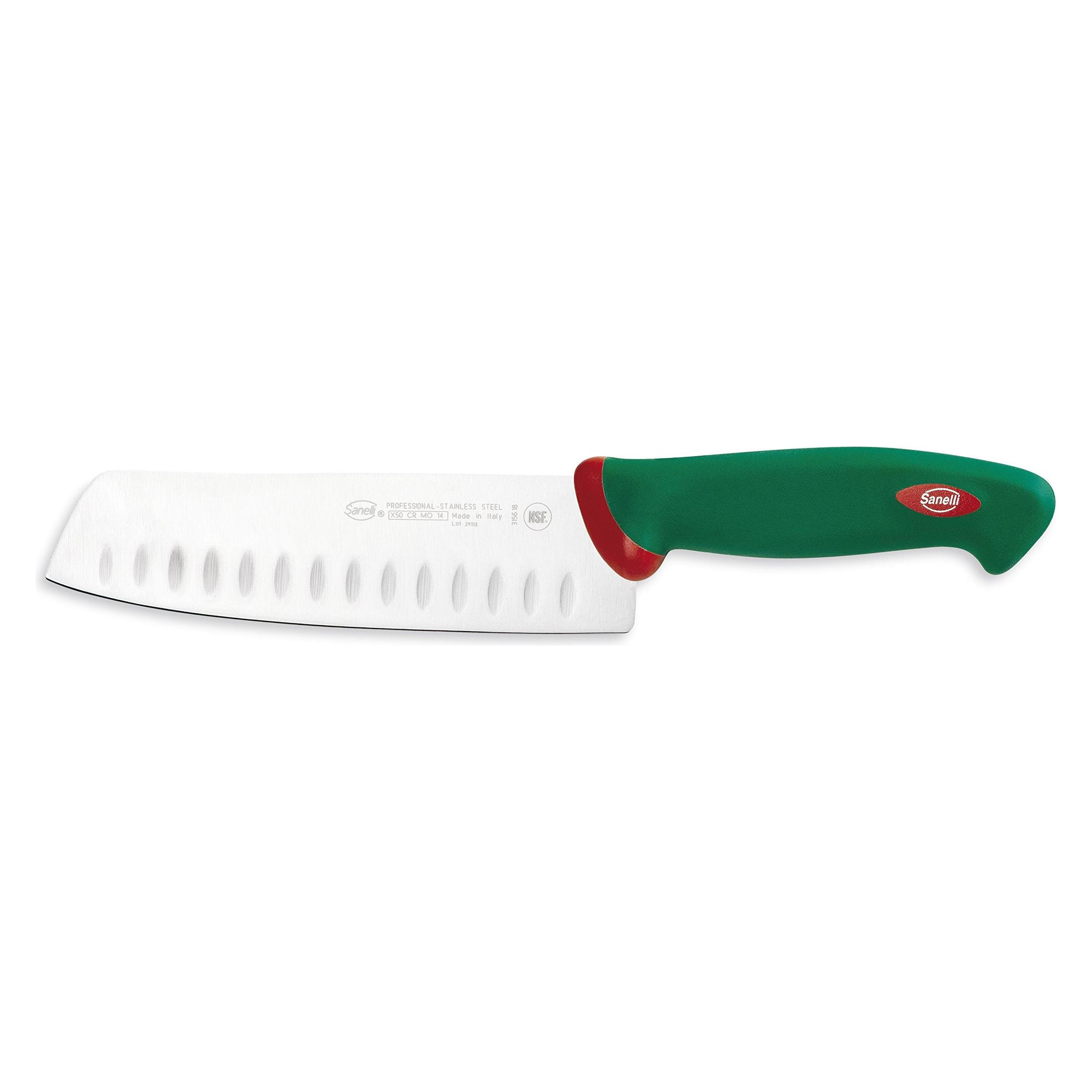Sanelli Japanisches Messer mit Kulenschliff (18 cm) (21716569)