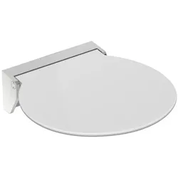 Hewi R380 Klappsitz 950.51.220XA98 380 x 405 x 107 mm, Sitzfläche signalweiß, matt geschliffen