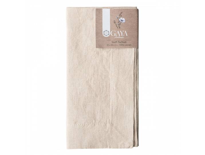 Sola Tischset Gaya Ambiente ecru Leinen B 35 cm - Tischset