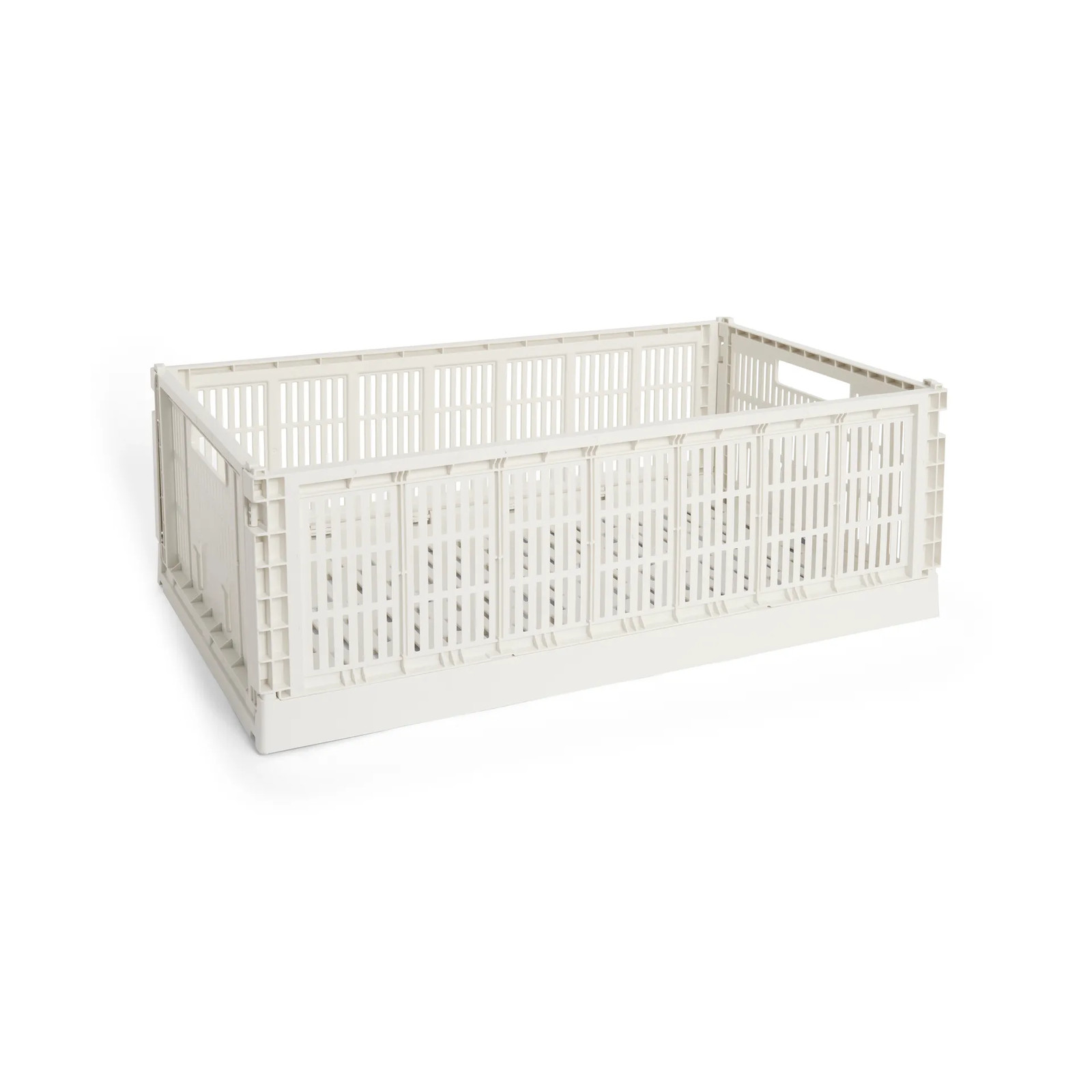 HAY Colour Crate XL Opbergmand Wit B: 42 cm, D: 68 cm