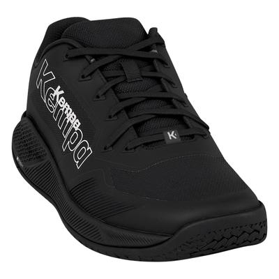 Hallenschuh KEMPA "Hallen-Sport-Schuhe Kourtfly Three", Herren, Gr. 6, schwarz, Obermaterial: 100% Textilmaterial TEXMAT., Schuhe Hallenschuh
