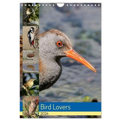 Bird Lovers (Wall Calendar 2026 DIN A4 portrait), CALVENDO 12 Month Wall Calendar