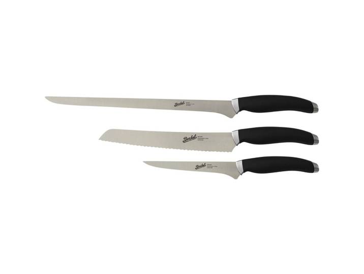 Berkel Messer-Set Teknica schwarz Stahl - Messer-Set