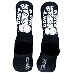 MALDITA BUENA SUERTE Socken Don't be a dick | schwarz XL | 44-46