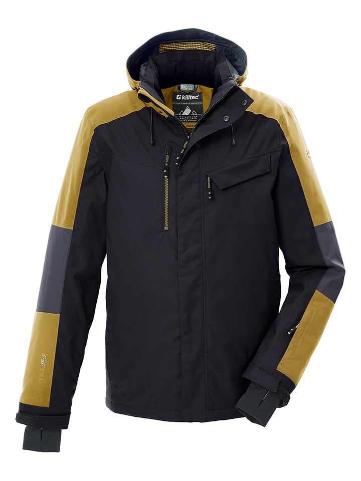 Killtec Ski-/ Snowboardjacke in Schwarz - XXL